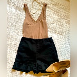 Simple nude bodysuit